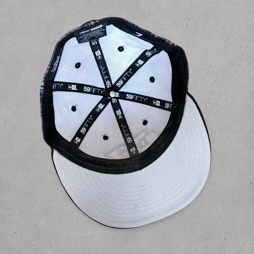 New Era Kansas City Chiefs Crucial Catch Plaid 59FIFTY Fitted Hat Size 7
